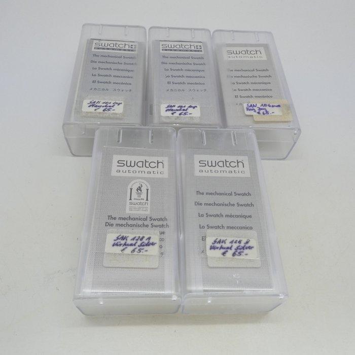 Swatch - Mixed Swatch Automatic Watches - Zonder, Handtassen en Accessoires, Horloges | Heren