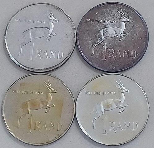 Zuid-Afrika. 1 Rand 1975-1980/ Proof 80% Silver Springbok-, Postzegels en Munten, Munten | Europa | Niet-Euromunten