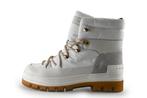 Tommy Hilfiger Veterboots in maat 40 Wit, Verzenden, Wit, Overige typen, Zo goed als nieuw