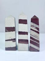 Vintage - basaltsteen (Shiva Narmada Stone) zeldzame torens