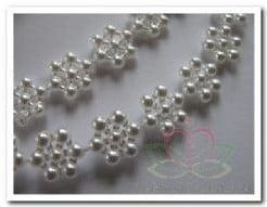 Parelketting Parelguirlande bloemenslinger 1,5 meter, Hobby en Vrije tijd, Knutselen, Nieuw