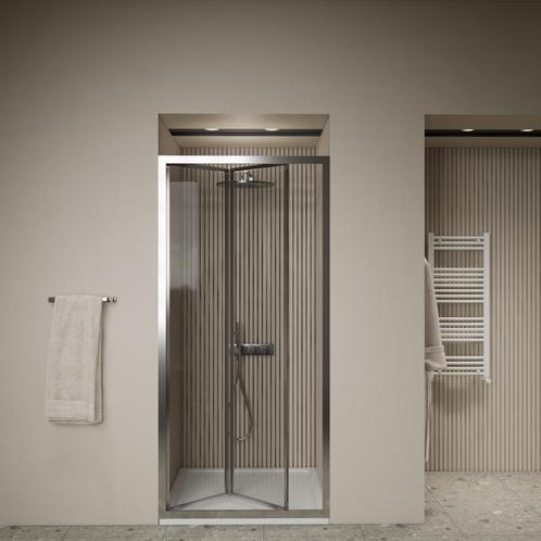 Pendeldeur BWS Arema 90x190 cm Profiel Chroom, Doe-het-zelf en Bouw, Sanitair, Douche, Nieuw, Chroom, Ophalen of Verzenden