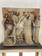 F. De Vriendt - Beeld, De Kruisafneming - 82 cm - Terracotta