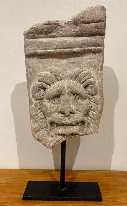 Oud-Romeins Steen Reproductie van fragment van, Verzamelen, Mineralen en Fossielen