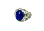 Lapis lazuli - Zilver - Ring