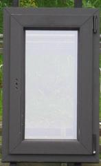 pvc raam , chassis , venster 50 x 80 zwart ral 9011, Nieuw, Kunststof, Raamkozijn, Ophalen of Verzenden