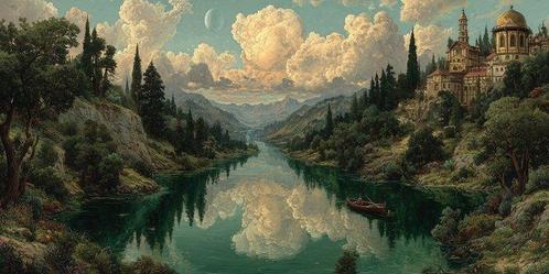 CoCo - Whispers of a Hidden Valley - XXL, Antiek en Kunst, Kunst | Schilderijen | Modern