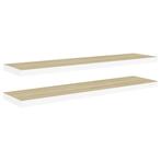 Wandrek Eik Wit 120cm | Retour deal | Topkwaliteit MDF, Huis en Inrichting, Verzenden, Nieuw