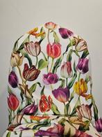 Art Nouveau-stof met tulpen - 300x280 cm - Realistisch