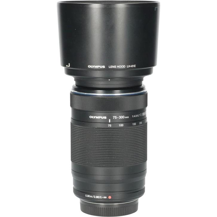 Olympus M.Zuiko Digital ED 75-300mm f/4.8-6.7 II - Zwart, Audio, Tv en Foto, Foto | Lenzen en Objectieven, Overige typen, Gebruikt