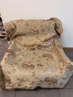 Elegante weelde: Zijde lampasso met ingeweven bloemmotieven, Antiek en Kunst