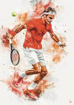 ANDSAL - (LOT of 2) Roger Federer Legend Roland Garros