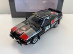 IXO 1:18 - Modelauto - Audi Quattro #12 4th Rallye de, Nieuw