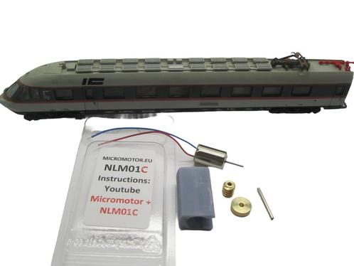 micromotor NLM01C motor ombouwset voor Lima 123902, 123903,, Hobby & Loisirs créatifs, Trains miniatures | Échelle N, Envoi