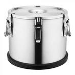 Gamel dubbelwandig RVS 15L | Ø30x23(h)cm EMGA, Verzenden, Nieuw in verpakking