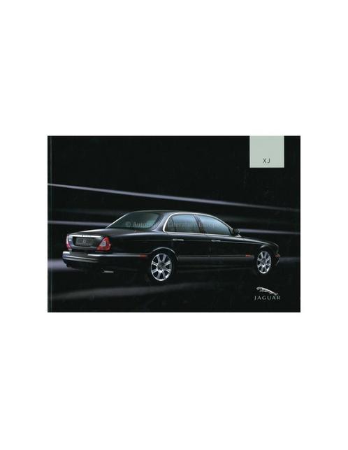 2005 JAGUAR XJ BROCHURE NEDERLANDS, Boeken, Auto's | Folders en Tijdschriften