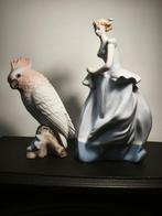 Royal Dux Porzellan-Manufaktur - Statuette, Lady and Parrot