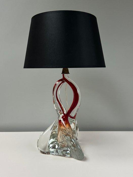 Val Saint Lambert - Lampe de table - Cristal, Antiek en Kunst, Antiek | Verlichting