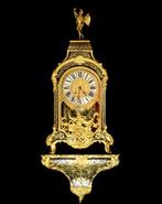Een monumentale (123 cm) Boulle Louis XIV-stijl cartelklok, Antiek en Kunst, Antiek | Klokken