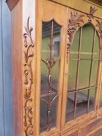 Vitrinekast - Walnoot - Art Deco, Antiek en Kunst