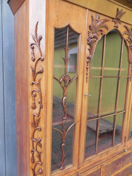 Vitrinekast - Walnoot - Art Deco, Antiquités & Art, Art | Objets design