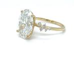 Zonder Minimumprijs - Ring - 14 karaat Geel goud - 5.27ct., Handtassen en Accessoires, Ringen, Nieuw