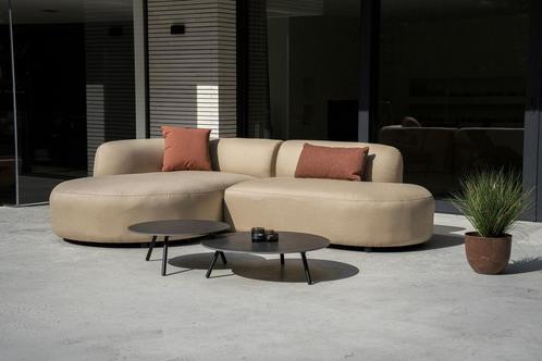 Flow Luna chaise sofa heather chalk |   Sunbrella | SALE, Tuin en Terras, Tuinsets en Loungesets