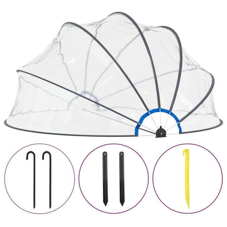 Zwemkoepel | Tweede Kansje | OP = OP (zwembad accessoires), Tuin en Terras, Fakkels, Nieuw, Verzenden