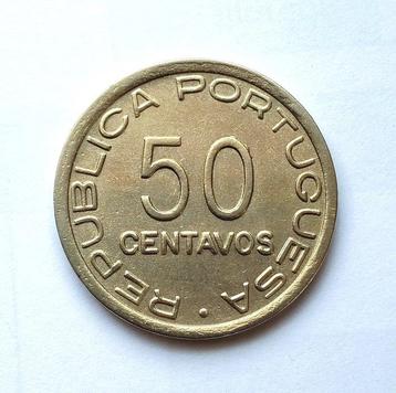 Portugees Mozambique. Republic. 50 centavos - 1936 - Rara -, Postzegels en Munten