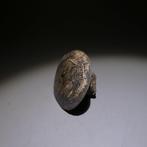 Chimu, Peru Zilver Tamba - Oorbel. 3,5 cm D. 1100 - 1400, Verzamelen