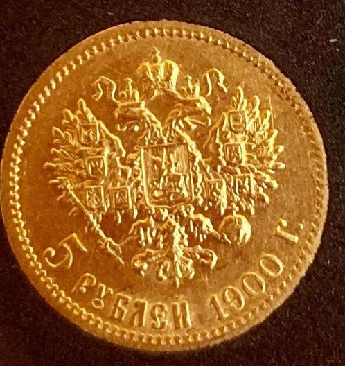 Rusland. Nicholas II. 5 Roubles 1900, Postzegels en Munten, Munten | Europa | Niet-Euromunten