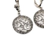 Zilver, 925 Sterling Zilver & Marcasiet - Hangoorbellen -