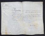 Document - Louis XVIII & Louis de France - Document signé, Verzamelen, Nieuw