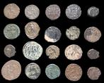 Romeinse Rijk Lote 20 monedas Æ acuñadas entre los siglos