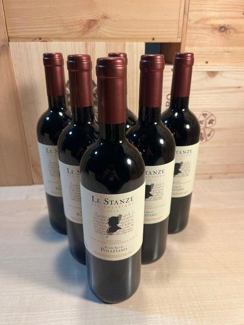 2018 Poliziano, Le Stanze Toscana - Toscane IGT - 6 Flessen, Verzamelen, Wijnen