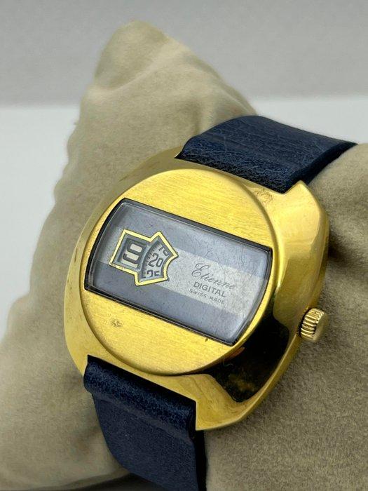 Schwarz Etienne - Digital Jump Hour - Zonder Minimumprijs -, Handtassen en Accessoires, Horloges | Heren