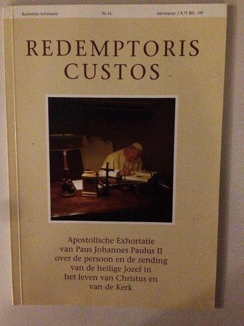 Redemptoris Custos, Apostolische Exhortatie van Paus, Boeken, Overige Boeken, Gelezen, Verzenden