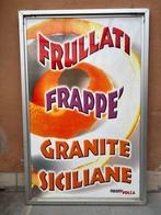 Reclamebord - Originele bar met gebak - chocolade of granita