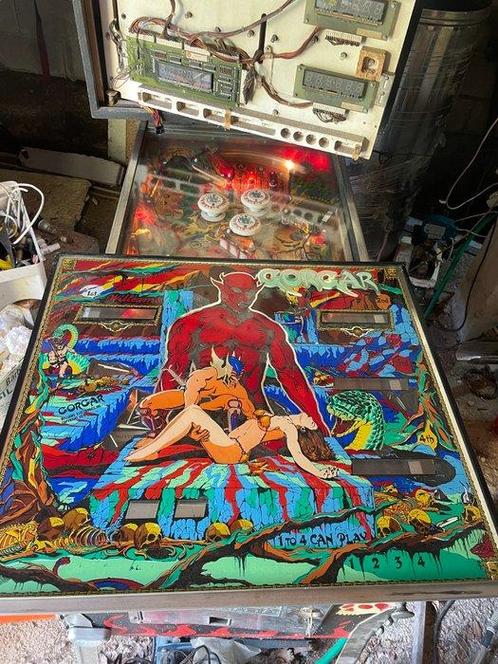 Williams - Flipper/Pinball machine - Gorgar and Devil, Games en Spelcomputers, Spelcomputers | Overige Accessoires