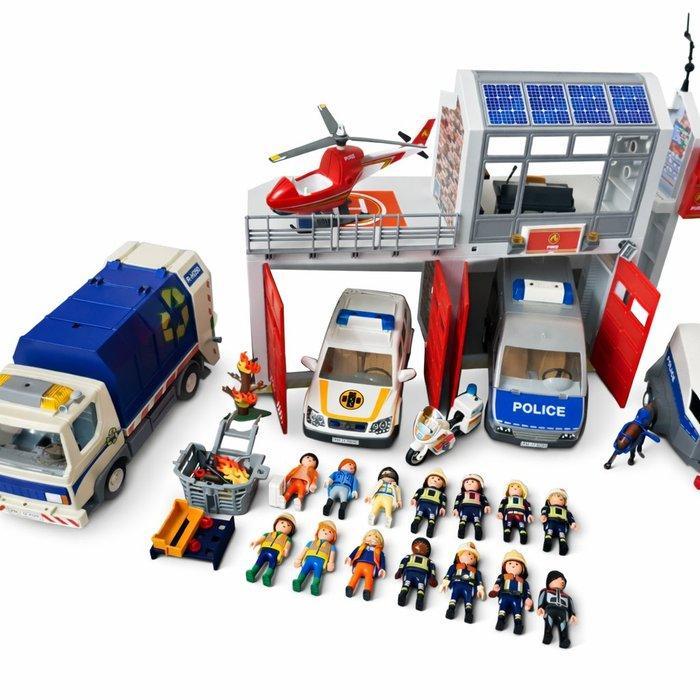 Playmobil - City - 0.a. 9462 - Playmobil Brandweer kazerne, Antiquités & Art, Antiquités | Autres Antiquités