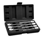 Inbus/zeskant 3/8 inch doppenset (verlengd, 7 delig) in kun, Verzenden