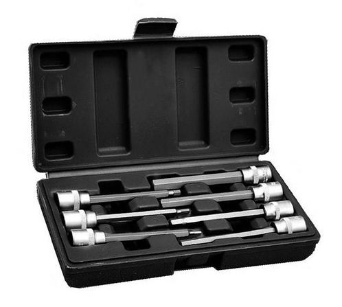 Inbus/zeskant 3/8 inch doppenset (verlengd, 7 delig) in kun, Doe-het-zelf en Bouw, Gereedschap | Overige machines, Nieuw, Verzenden