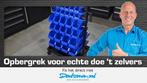 Datona Verrijdbaar opbergsysteem met 60 voorraadbakken -, Doe-het-zelf en Bouw, Ophalen of Verzenden, Nieuw