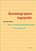 Basisbegrippen logopedie 2 Communicatiestoornissen: Tests en, [{:name=>'John van Borsel', :role=>'A01'}], Zo goed als nieuw, Verzenden