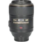 Tweedehands Nikon AF-S 105mm f/2.8G IF ED VR Micro CM4782, Ophalen of Verzenden, Gebruikt, Macrolens