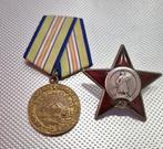 Russie - Médaille militaire - Étoile rouge et médaille pour, Verzamelen