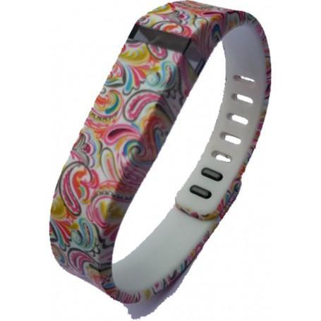 FloralFlex TPU armband voor Fitbit Flex Spring Flex 2, Télécoms, Télécommunications Autre, Envoi