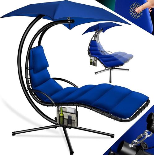 Kesser® Hangstoel met parasol en zitkussens, 200 x 194 100 c, Huis en Inrichting, Overige Huis en Inrichting, Verzenden