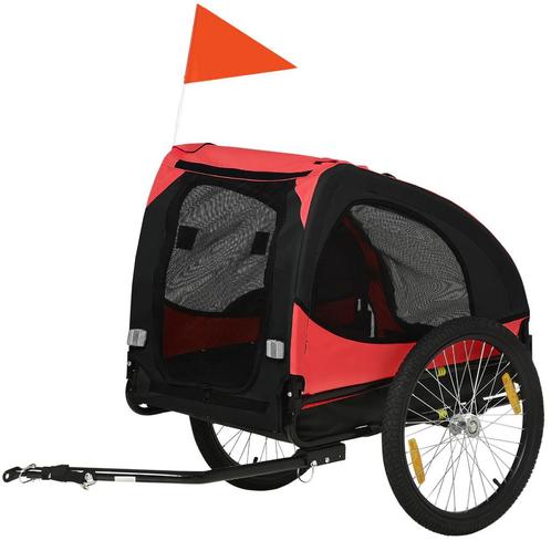 TRUUSK Opvouwbare Hondenfietskar - Reflectoren - Snelspanner, Dieren en Toebehoren, Honden-accessoires, Verzenden