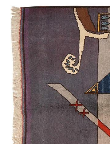 Vloerkleed - 193 cm - 145 cm - Turks Vintage Konya Tapijt, Huis en Inrichting, Nieuw